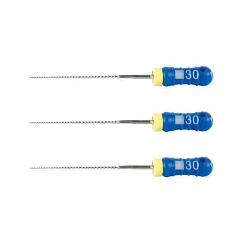 MAILLEFER READY STEEL FLEXO FILES 25mm NR.30 STERIEL BLAUW (6st)