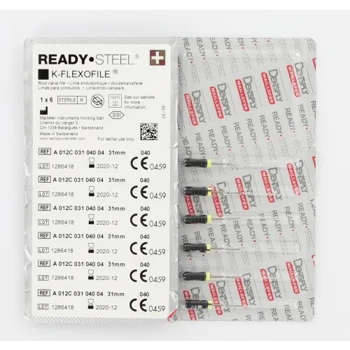 MAILLEFER READY STEEL FLEXO FILES 31mm NR.40 STERIEL ZWART (6st)