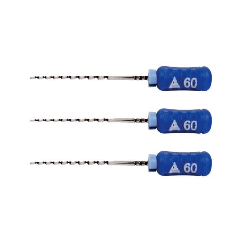 MAILLEFER READY STEEL SENSEUS FLEXOREAMER 25mm NR.60 STERIEL BLAUW (6st)