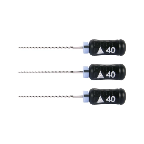 MAILLEFER READY STEEL SENSEUS FLEXOREAMER 21mm NR.40 STERIEL ZWART (6st)