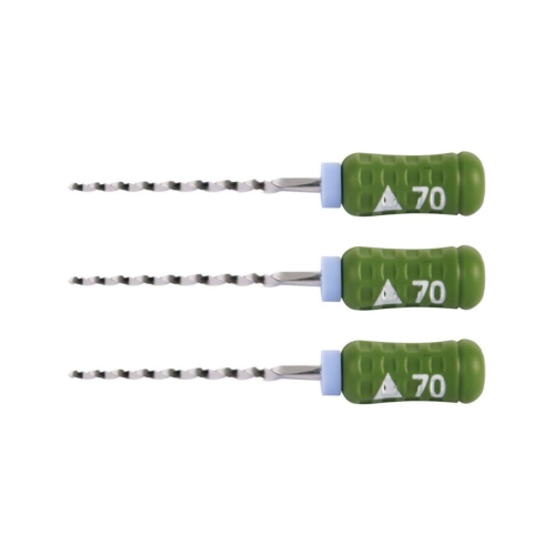 MAILLEFER READY STEEL SENSEUS FLEXOREAMER 21mm NR.70 STERIEL GROEN (6st)