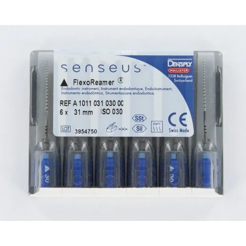 MAILLEFER READY STEEL SENSEUS FLEXOREAMER 31mm NR.30 STERIEL BLAUW (6st)
