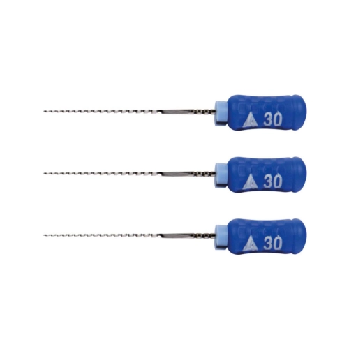 MAILLEFER READY STEEL SENSEUS FLEXOREAMER 25mm NR.30 STERIEL BLAUW (6st)
