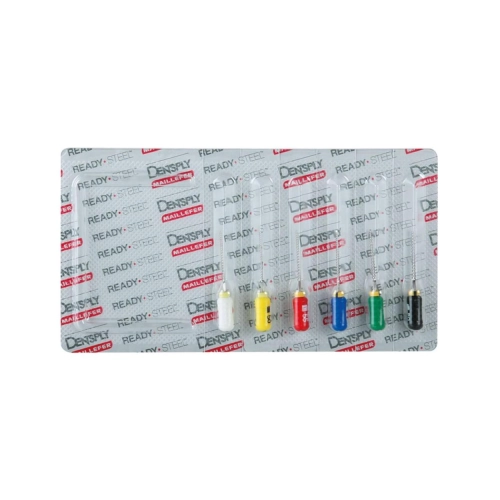 MAILLEFER READY STEEL SENSEUS FLEXOFILE 21mm ASSORTED NR.45-80 STERIEL (6st)