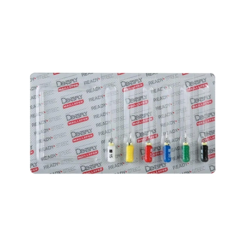 MAILLEFER READY STEEL SENSEUS FLEXOFILE 25mm ASSORTED NR.15-40 STERIEL (6st)