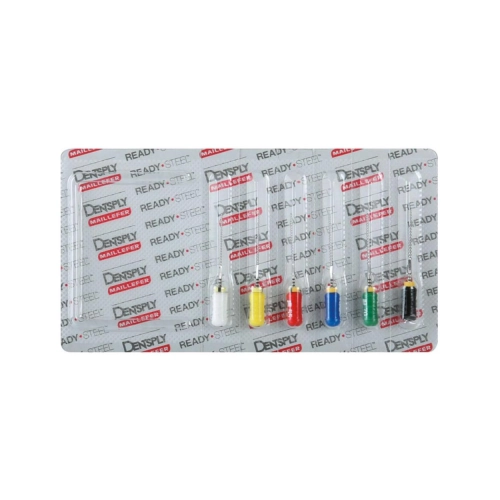 MAILLEFER READY STEEL SENSEUS FLEXOFILE 25mm ASSORTED NR.45-80 STERIEL (6st)