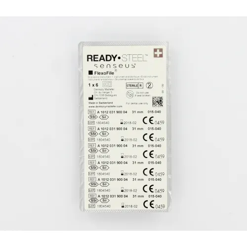 MAILLEFER SENSEUS FLEXOFILE 31mm ASSORTED NR.15-40 (6st)
