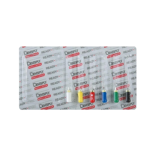 MAILLEFER READY STEEL SENSEUS FLEXOFILE 21mm ASSORTED NR.15-40 STERIEL (6st)