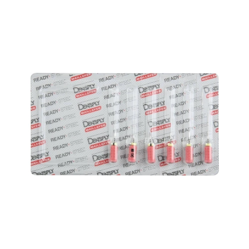 MAILLEFER READY STEEL SENSEUS FLEXOFILE 25mm NR.06 STERIEL ROZE (6st)