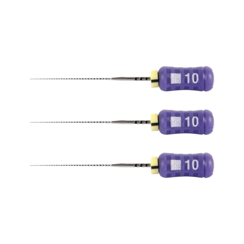 MAILLEFER READY STEEL SENSEUS FLEXOFILE 25mm NR.10 STERIEL PAARS (6st)
