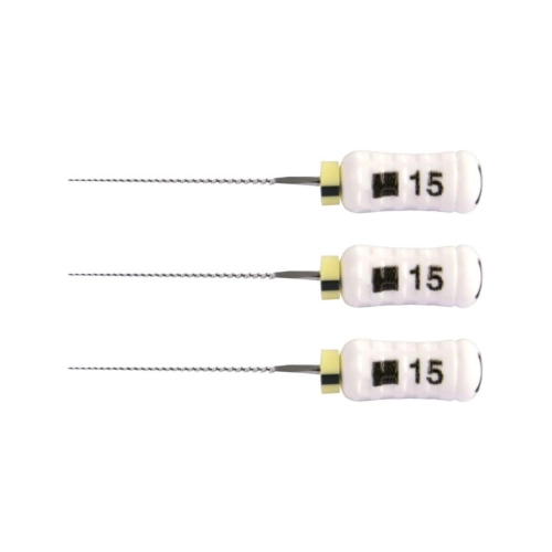 MAILLEFER READY STEEL SENSEUS FLEXOFILE 21mm NR.15 STERIEL WIT (6st)