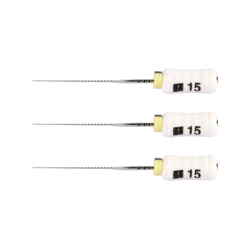 MAILLEFER READY STEEL SENSEUS FLEXOFILE 25mm NR.15 STERIEL WIT (6st)