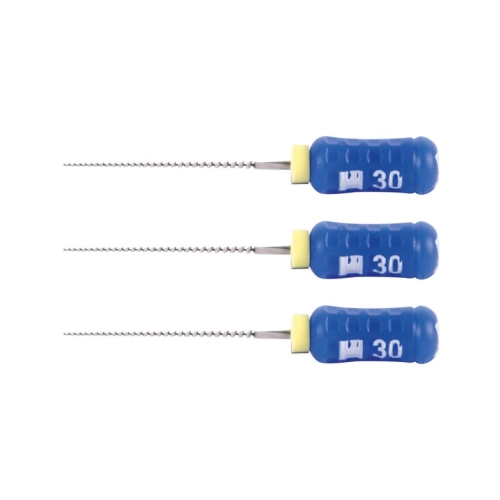 MAILLEFER READY STEEL SENSEUS FLEXOFILE 21mm NR.30 STERIEL BLAUW (6st)