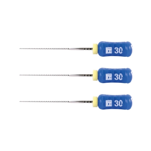 MAILLEFER READY STEEL SENSEUS FLEXOFILE 25mm NR.30 STERIEL BLAUW (6st)