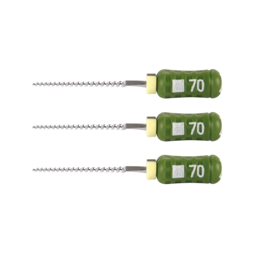 MAILLEFER READY STEEL SENSEUS FLEXOFILE 21mm NR.70 STERIEL GROEN (6st)