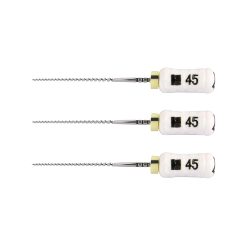 MAILLEFER READY STEEL SENSEUS FLEXOFILE 25mm NR.45 STERIEL WIT (6st)