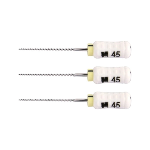 MAILLEFER READY STEEL SENSEUS FLEXOFILE 21mm NR.45 STERIEL WIT (6st)