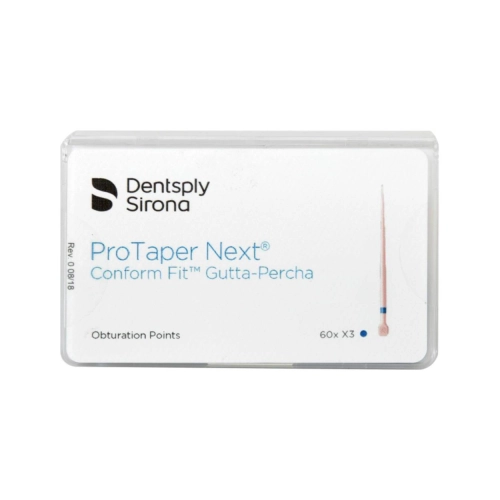 MAILLEFER PROTAPER NEXT CONFORM FIT GUTTA-PERCHA POINTS X3 BLAUW (60st)