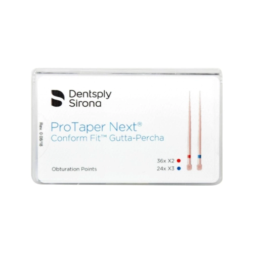 MAILLEFER PROTAPER NEXT CONFORM FIT GUTTA-PERCHA POINTS X2-X3 ASS. (60st)
