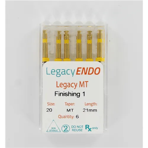 LEGACY ENDO MT FINISHING 1 21mm GEEL (6st)