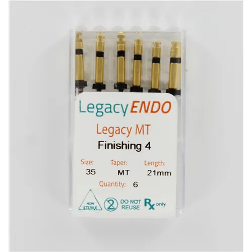 LEGACY ENDO MT FINISHING 4 21mm ZWART (6st)