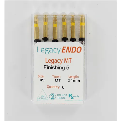 LEGACY ENDO MT FINISHING 5 21mm GEEL (6st)