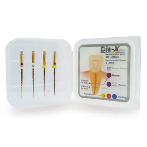 DIADENT DIA-X FILE D1-D4 STARTERKIT 25mm (4st) 571-291