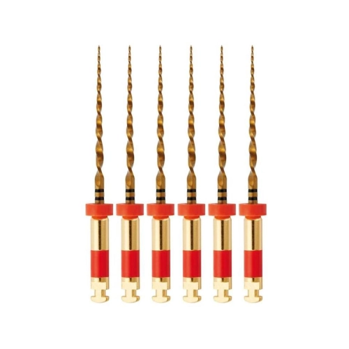 NIC W+-FILE GOLD 025.07 PRIMARY 21mm ROOD (6st)