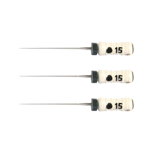 MAILLEFER READY STEEL HEDSTROEMFILES 21mm NR.15 STERIEL WIT (6st)