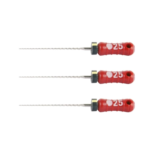 MAILLEFER READY STEEL HEDSTROEMFILES 21mm NR.25 STERIEL ROOD (6st)