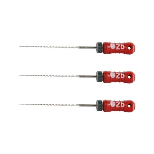 MAILLEFER READY STEEL HEDSTROEMFILES 25mm NR.25 STERIEL ROOD (6st)