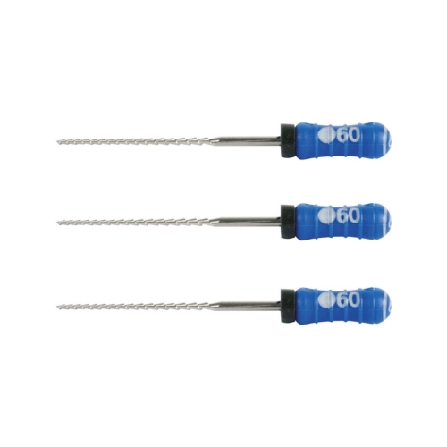 MAILLEFER READY STEEL HEDSTROEMFILES 25mm NR.60 STERIEL BLAUW (6st)