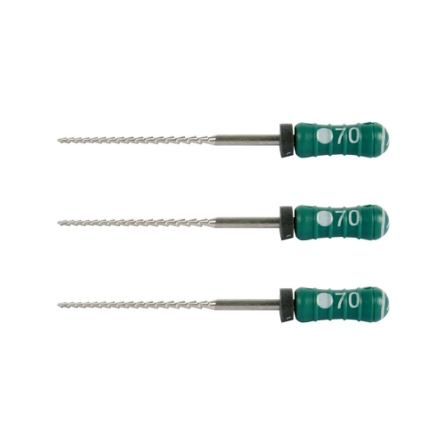 MAILLEFER READY STEEL HEDSTROEMFILES 25mm NR.70 STERIEL GROEN (6st)