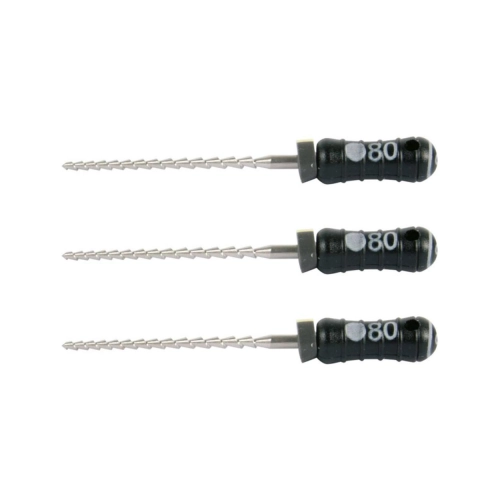 MAILLEFER READY STEEL HEDSTROEMFILES 21mm NR.80 STERIEL ZWART (6st)