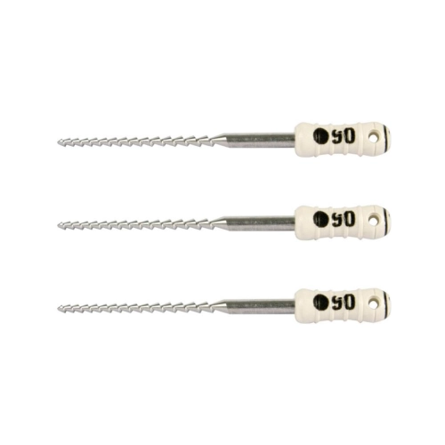 MAILLEFER READY STEEL HEDSTROEMFILES 25mm NR.90 STERIEL WIT (6st)