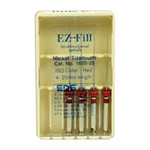 EDS EZ-FILL BI-DIRECTIONAL SPIRAL NiTi REFILL 25mm 1605-25 (4st)