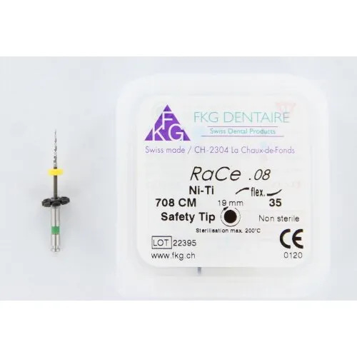 FKG PRE-RaCe Ni-Ti .08 19mm NR.35 GROEN (5st)