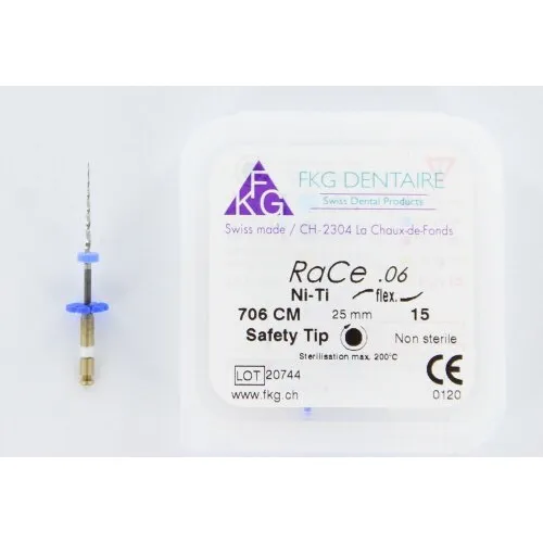 FKG RaCe Ni-Ti .06 25mm NR.15 WIT (5st)