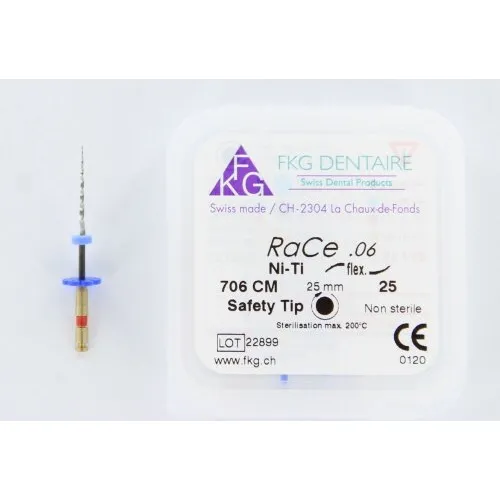 FKG RaCe Ni-Ti .06 25mm NR.25 ROOD (5st)