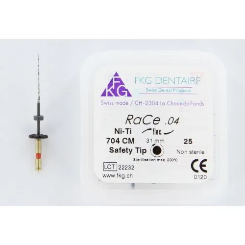 FKG RaCe Ni-Ti .04 31mm NR.25 ROOD (5st)