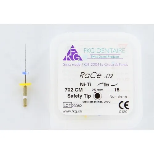 FKG RaCe Ni-Ti .02 25mm NR.15 WIT (5st)