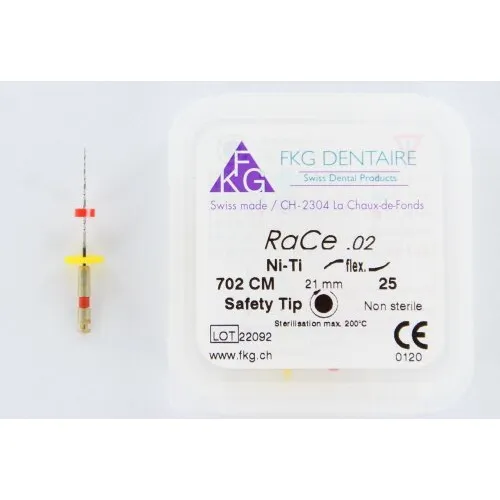 FKG RaCe Ni-Ti .02 21mm NR.25 ROOD (5st)