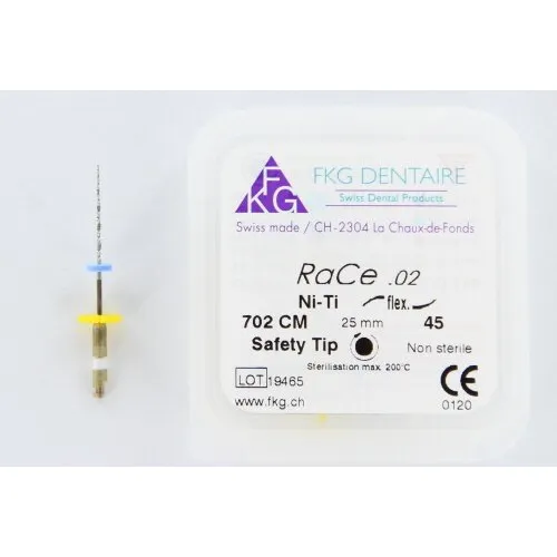 FKG RaCe Ni-Ti .02 25mm NR.45 WIT (5st)