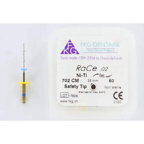 FKG RaCe Ni-Ti .02 25mm NR.60 BLAUW (5st)