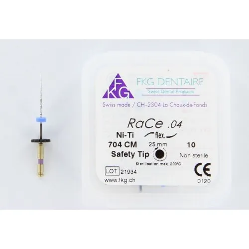 FKG RaCe Ni-Ti .04 25mm NR.10 PAARS (5st)