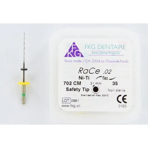 FKG RaCe Ni-Ti .02 31mm NR.35 GROEN (5st)