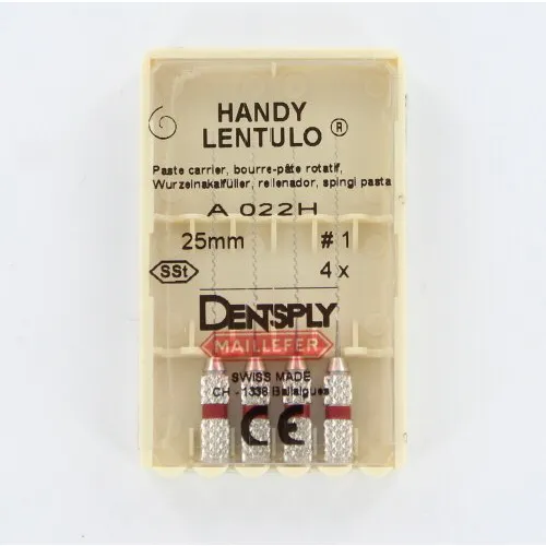 MAILLEFER HANDY LENTULO NAALDEN 25mm NR.1 ROOD (4st)