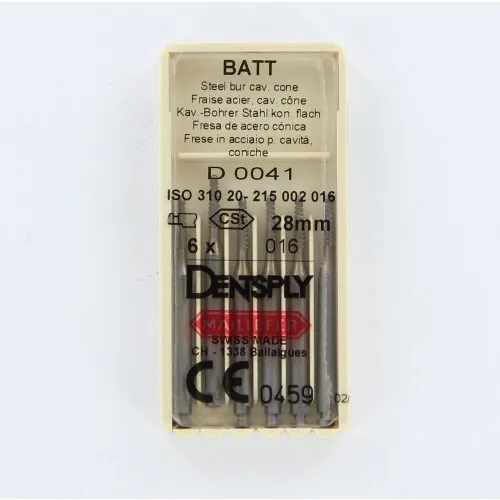 MAILLEFER BATT BOREN 28mm KONISCH 41/016 (6st)