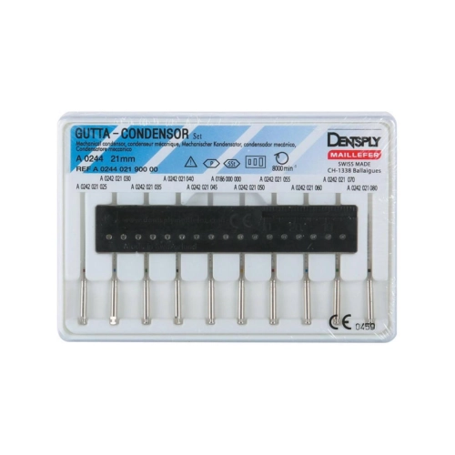 MAILLEFER GUTTA-PERCHA CONDENSER 21mm ASSORTED (10st)