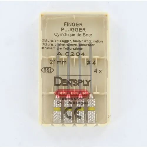 MAILLEFER FINGER PLUGGERS DE BOER 21mm NR.4 GEEL (4st)